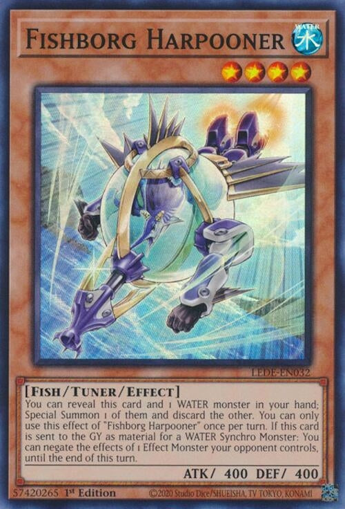 Image for Fishborg Harpooner (LEDE-EN032) (LEDE) - YuGiOh