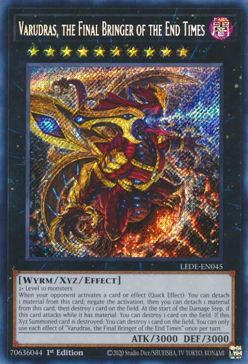 Image for Varudras, the Final Bringer of the End Times (LEDE-EN045) (LEDE) - YuGiOh