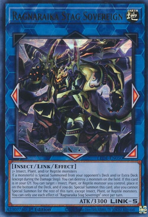 Image for Ragnaraika Stag Sovereign (LEDE-EN050) (LEDE) - YuGiOh