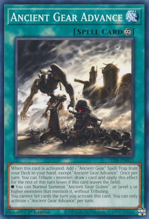 Image for Ancient Gear Advance (LEDE-EN055) (LEDE) - YuGiOh