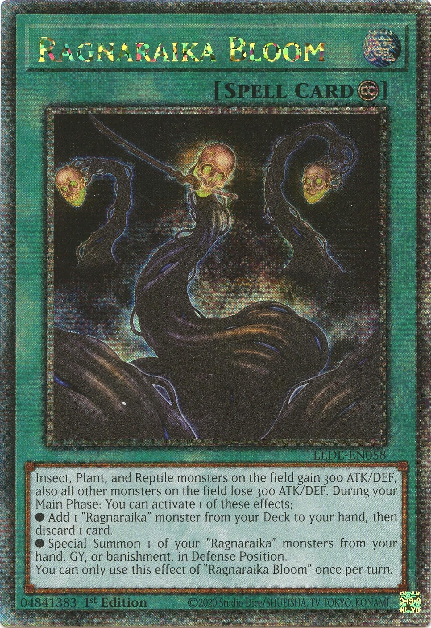 Image for Ragnaraika Bloom (Quarter Century Secret Rare) (LEDE-EN058) (LEDE) - YuGiOh