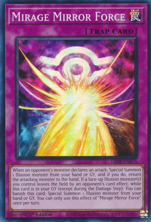 Image for Mirage Mirror Force (LEDE-EN078) (LEDE) - YuGiOh