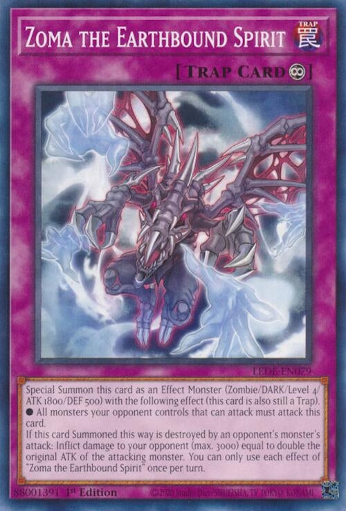 Image for Zoma the Earthbound Spirit (LEDE-EN079) (LEDE) - YuGiOh