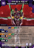 EVA-01 & EVA-13 (CB01-015) (Collaboration Booster 01: Halo of Awakening)