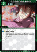 Image for Excusez-moi, Eiffel! (CB01-077) (Collaboration Booster 01: Halo of Awakening) - Battle Spirits Saga