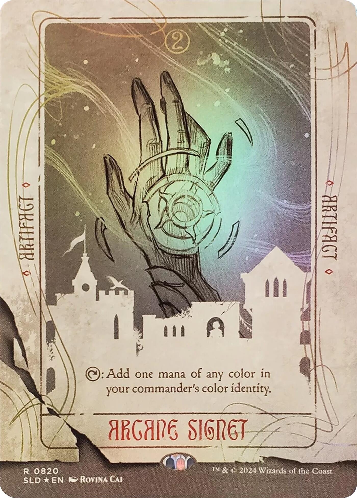 Image for Arcane Signet (0820) (Rainbow Foil) (820) (Secret Lair Drop Series) - Magic: The Gathering