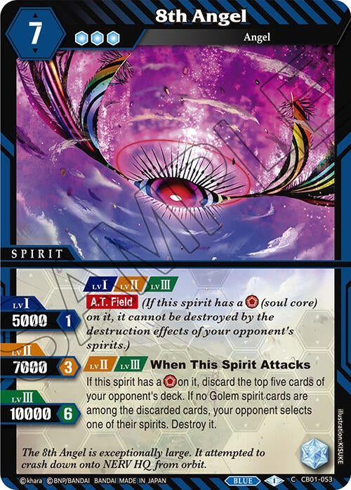 Image for 8th Angel (CB01-053) (Collaboration Booster 01: Halo of Awakening) - Battle Spirits Saga