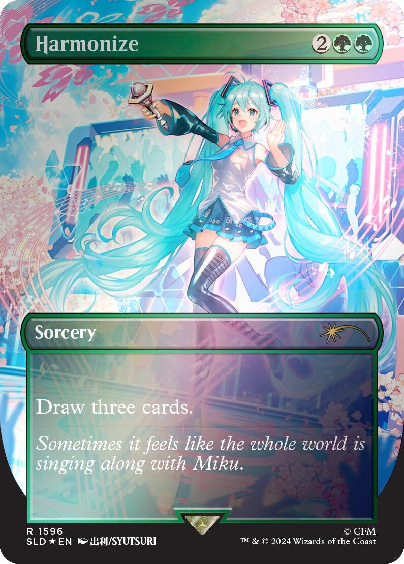 Image for Harmonize (1596) (Rainbow Foil) (1596) (Secret Lair Drop Series) - Magic: The Gathering