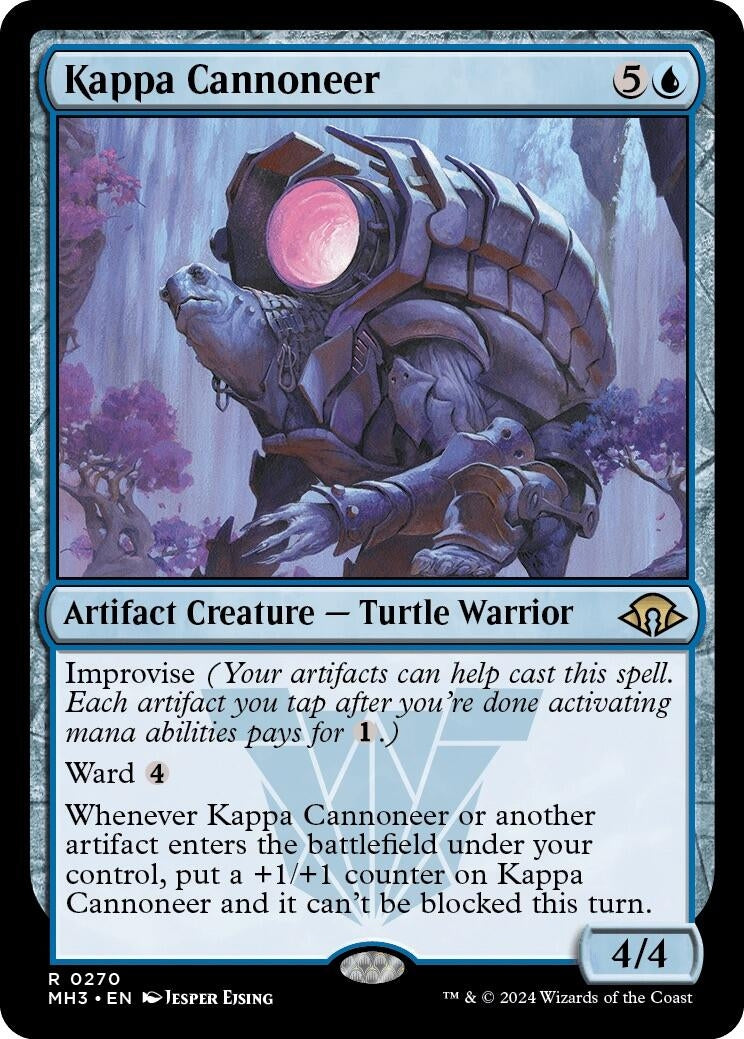 Image for Kappa Cannoneer (270) (Modern Horizons 3) - Magic: The Gathering