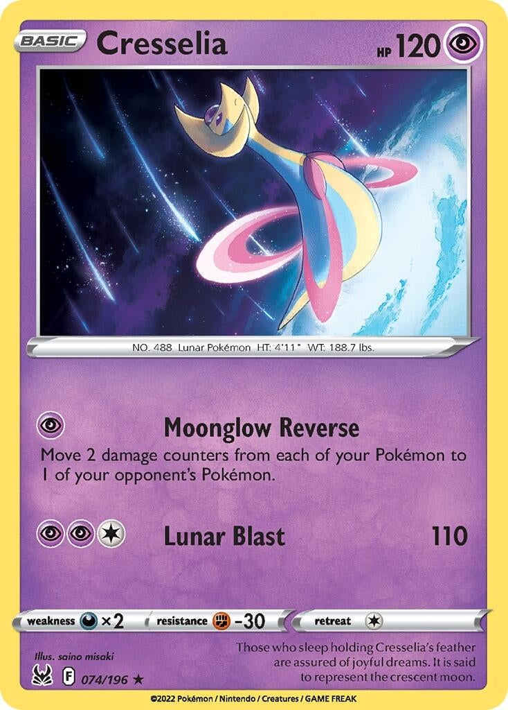 Image for Cresselia (074/196) (PR) - Pokemon
