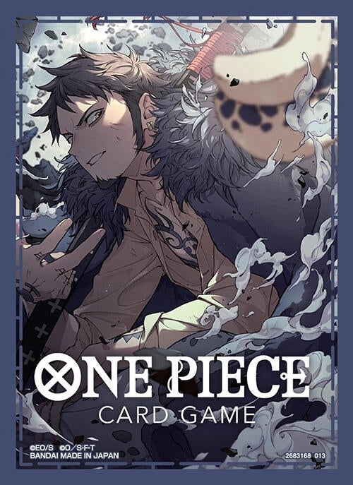 Image for One Piece Card Game Official Sleeves: Assortment 6 - Trafalgar Law (70-Pack) - Card Sleeves