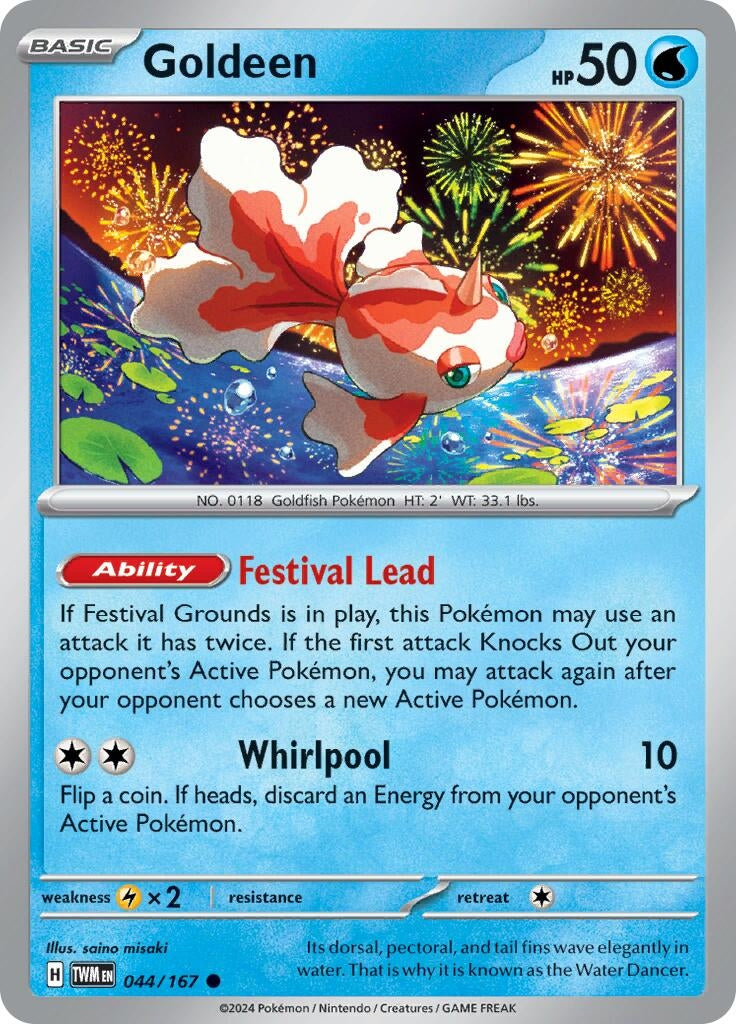 Image for Goldeen (044/167) (TWM) - Pokemon