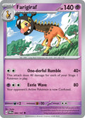 Image for Farigiraf (084/167) (TWM) - Pokemon