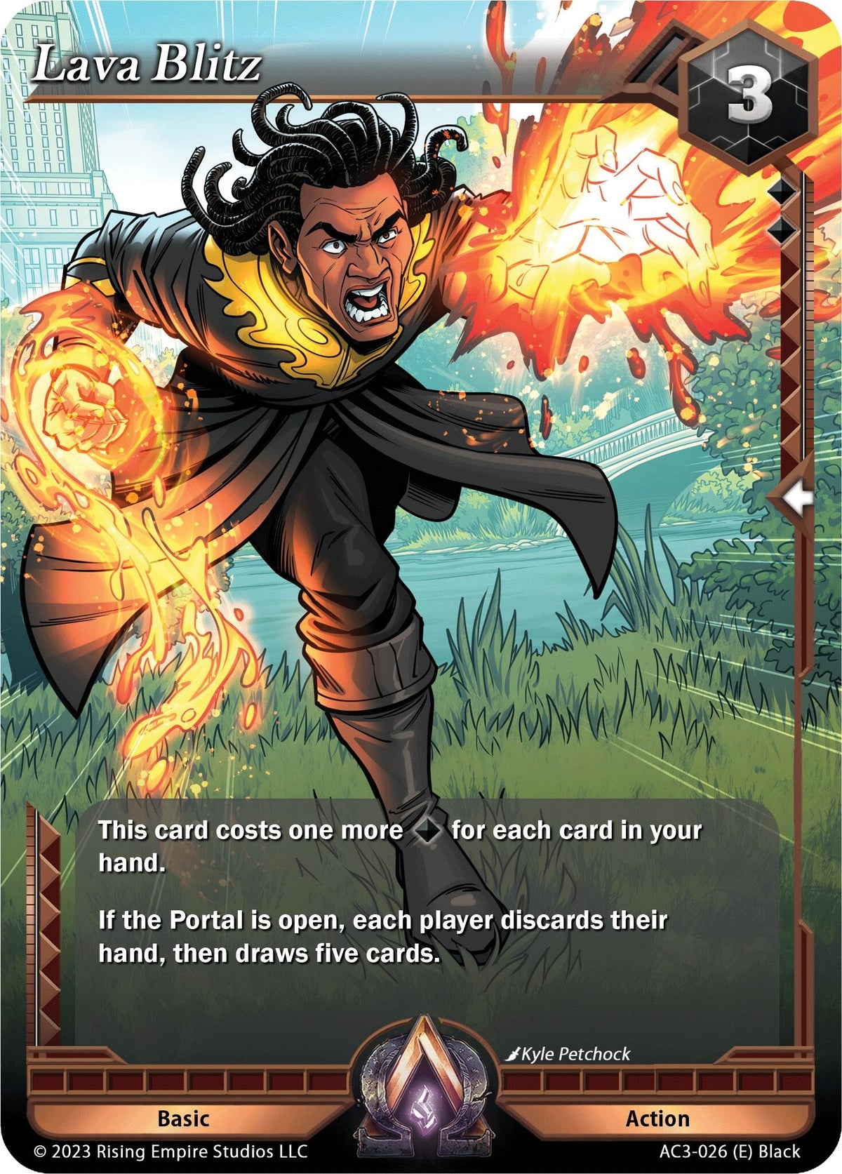 Image for Lava Blitz (AC3-026) (Unrivaled) - Alpha Clash