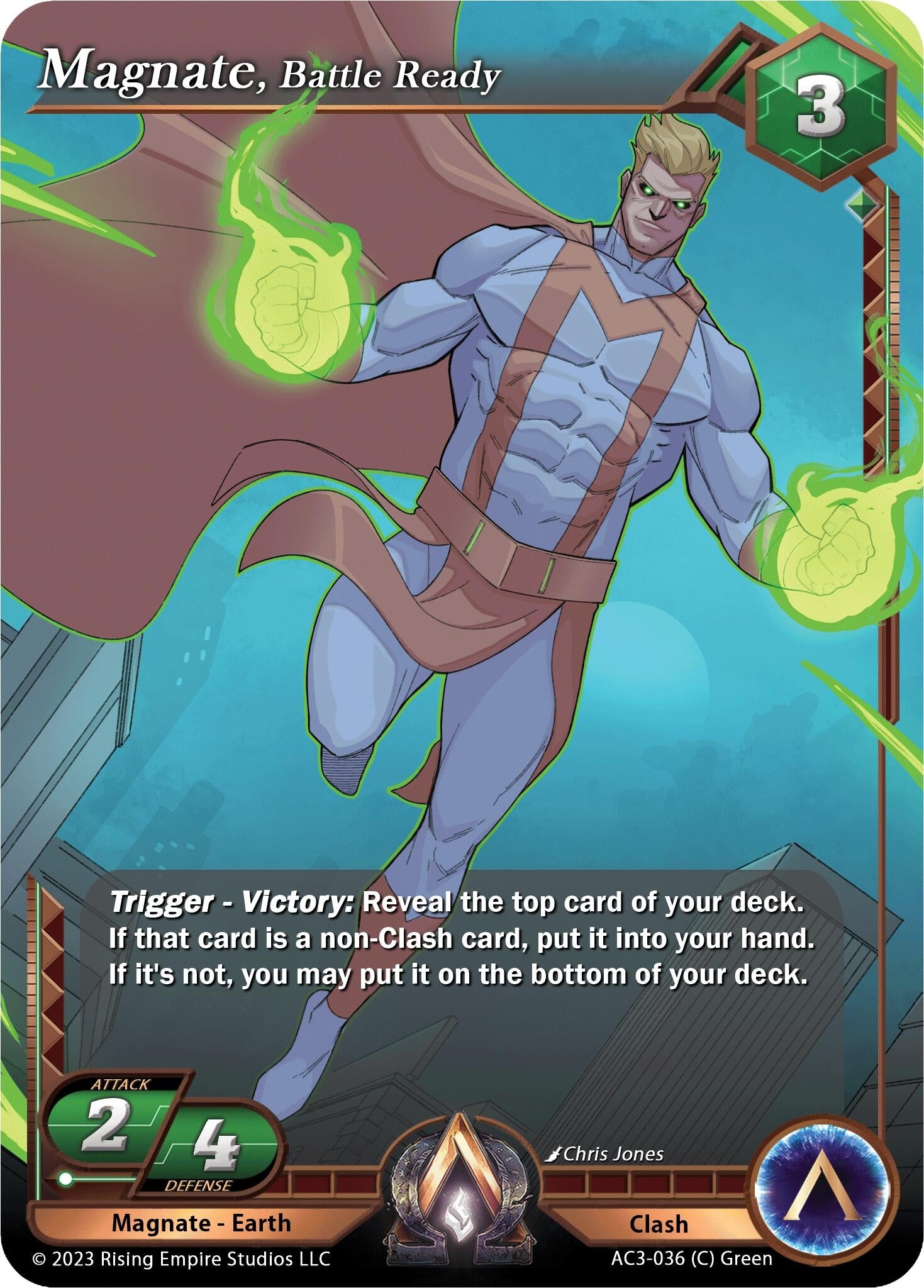 Image for Magnate, Battle Ready (AC3-036) (Unrivaled) - Alpha Clash