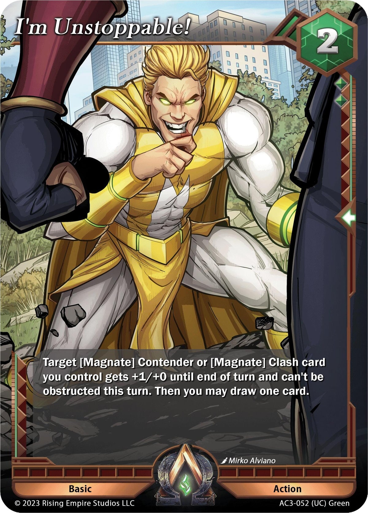 Image for I'm Unstoppable! (AC3-052) (Unrivaled) - Alpha Clash
