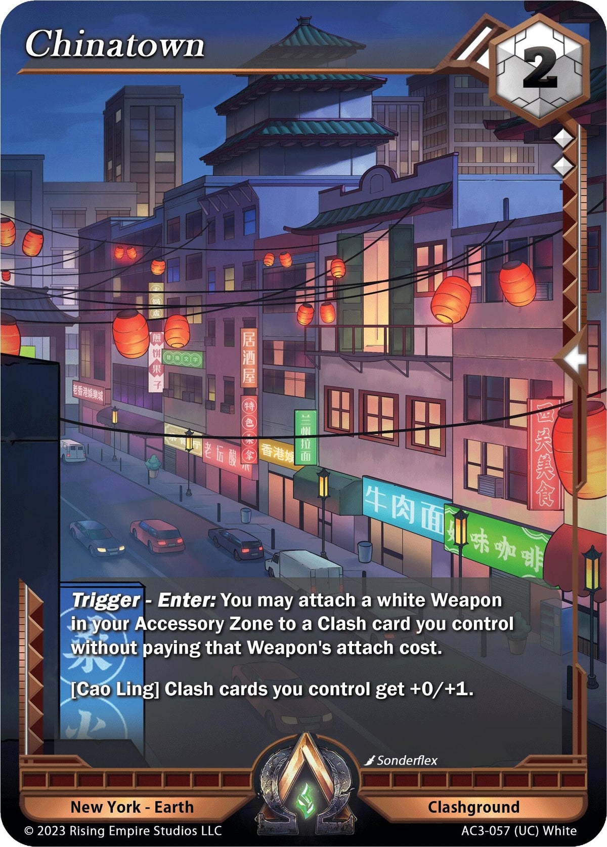 Image for Chinatown (AC3-057) (Unrivaled) - Alpha Clash