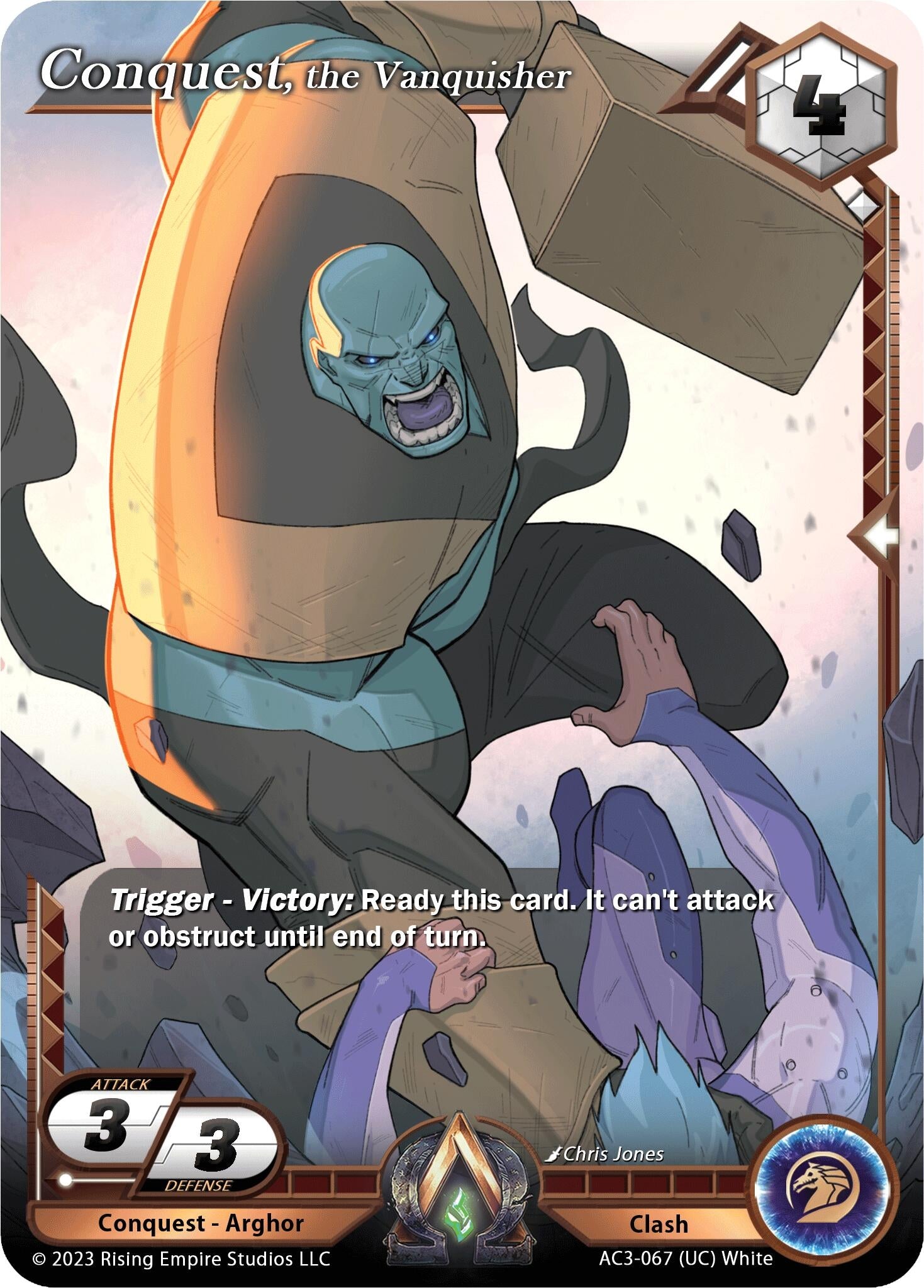 Image for Conquest, the Vanquisher (AC3-067) (Unrivaled) - Alpha Clash