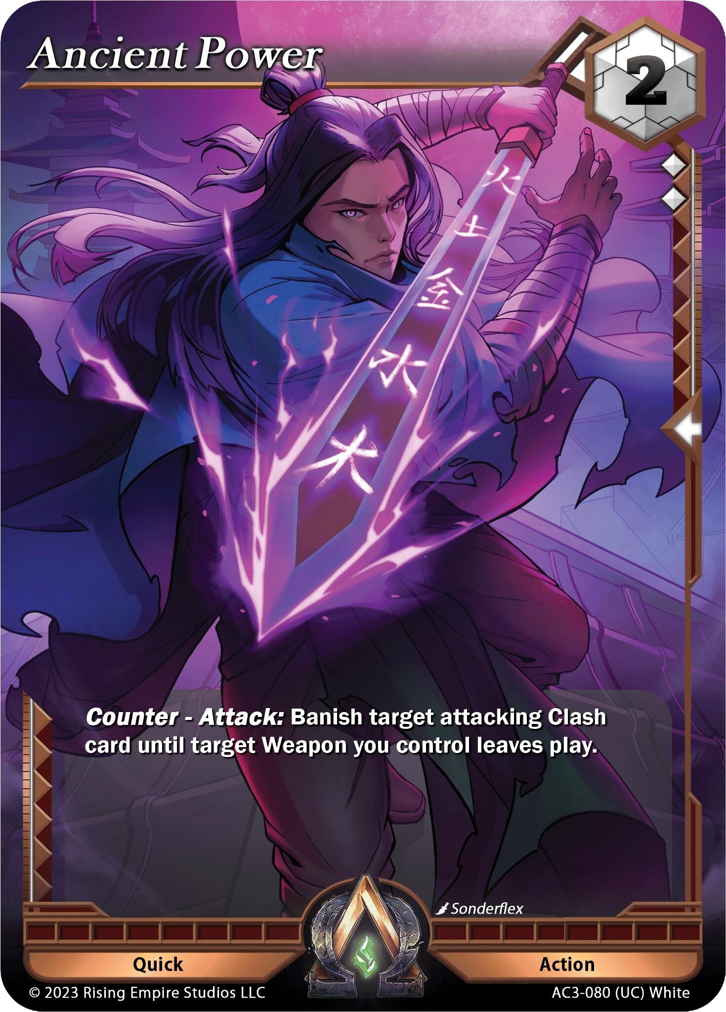 Image for Ancient Power (AC3-080) (Unrivaled) - Alpha Clash