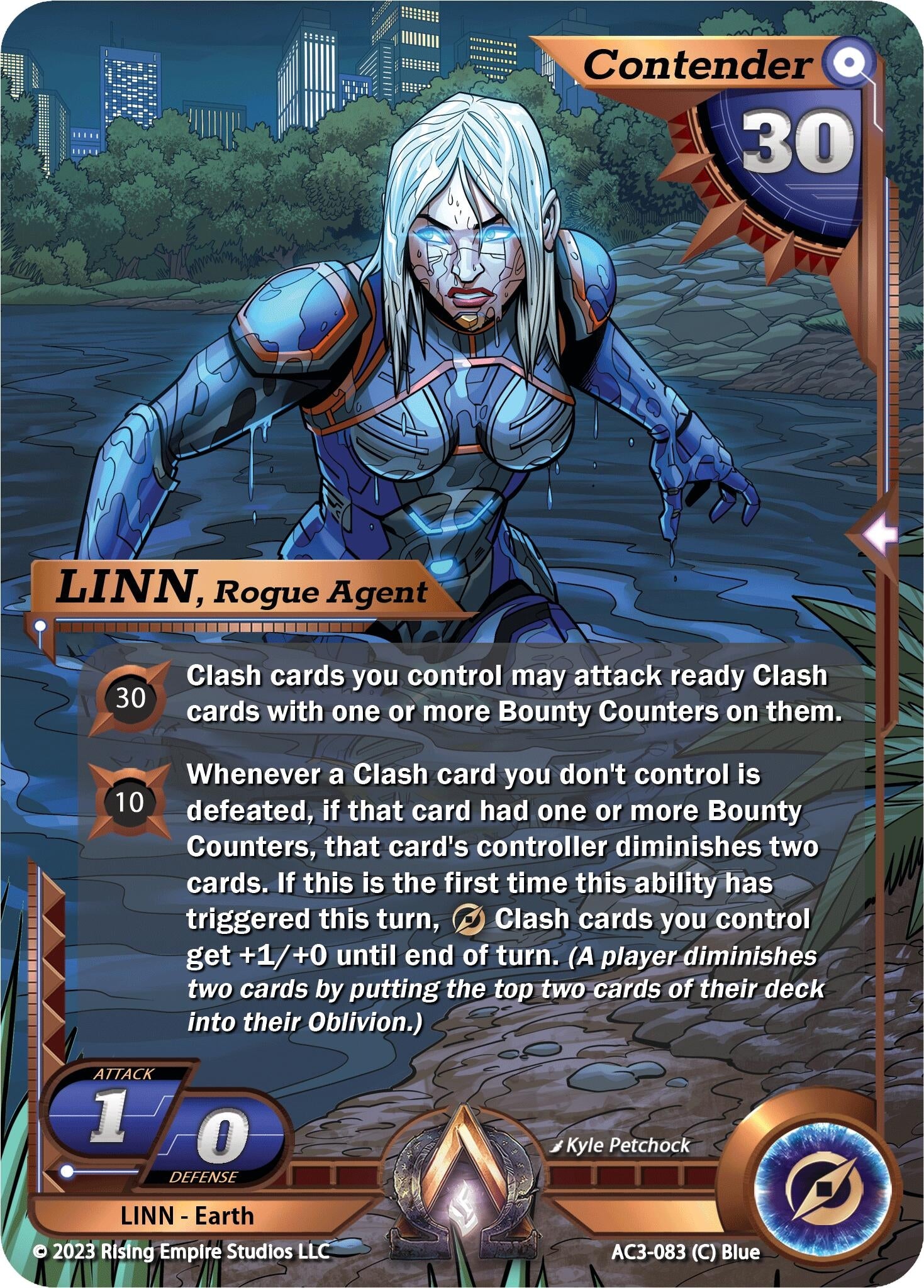 LINN, Rogue Agent (AC3-083) (Unrivaled)