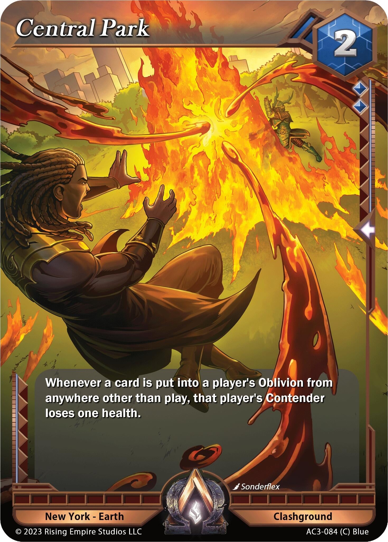 Image for Central Park (AC3-084) (Unrivaled) - Alpha Clash