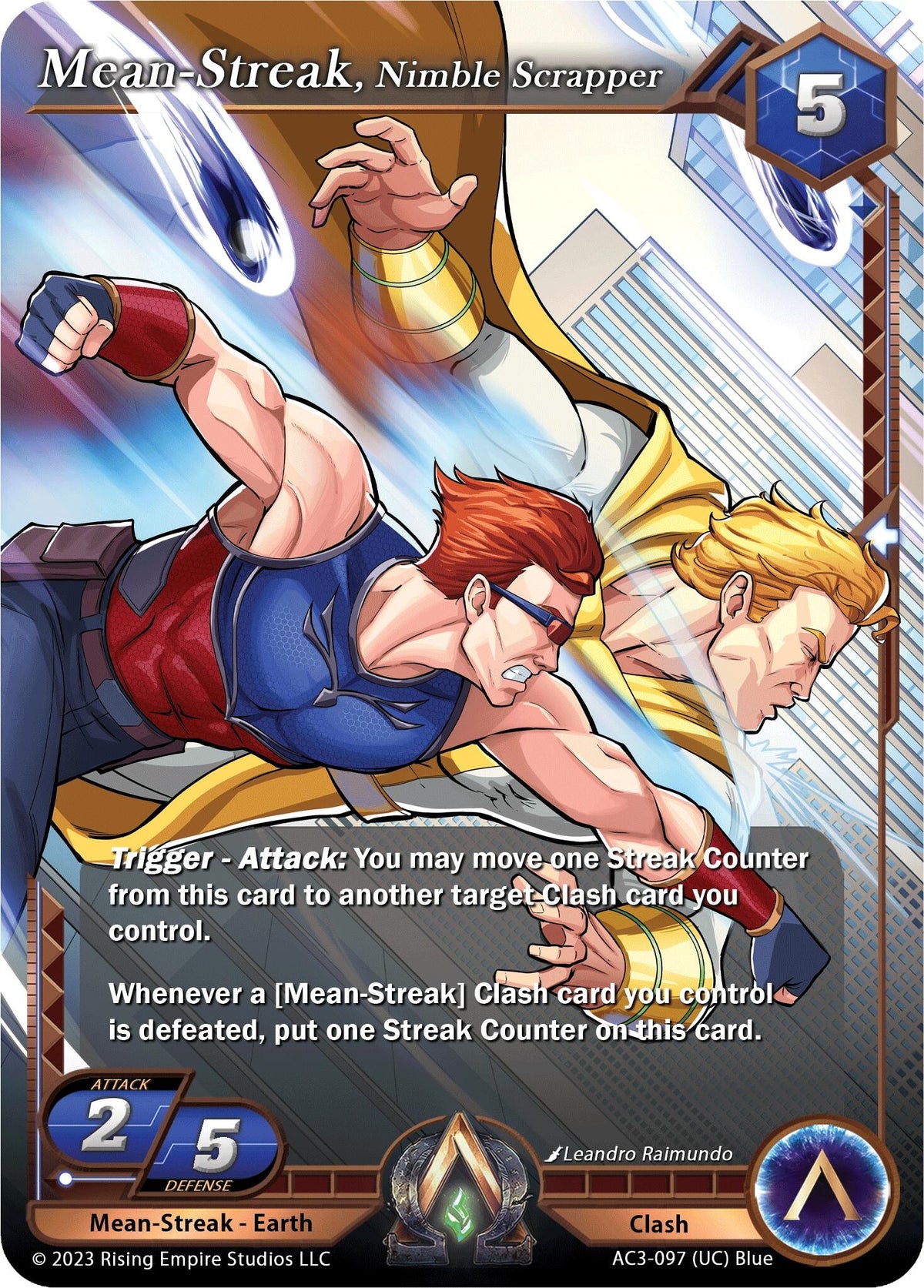 Image for Mean-Streak, Nimble Scrapper (AC3-097) (Unrivaled) - Alpha Clash