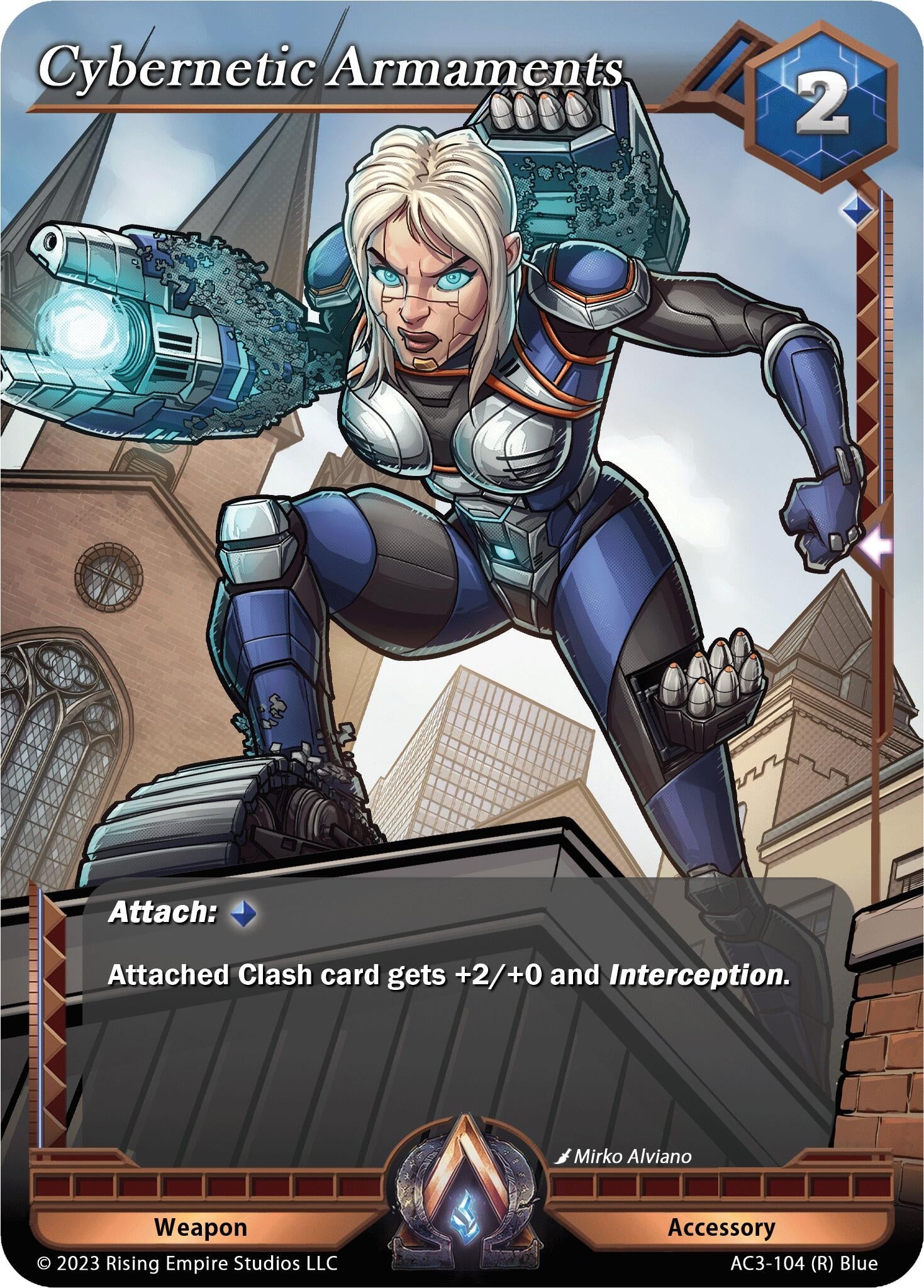 Image for Cybernetic Armaments (AC3-104) (Unrivaled) - Alpha Clash