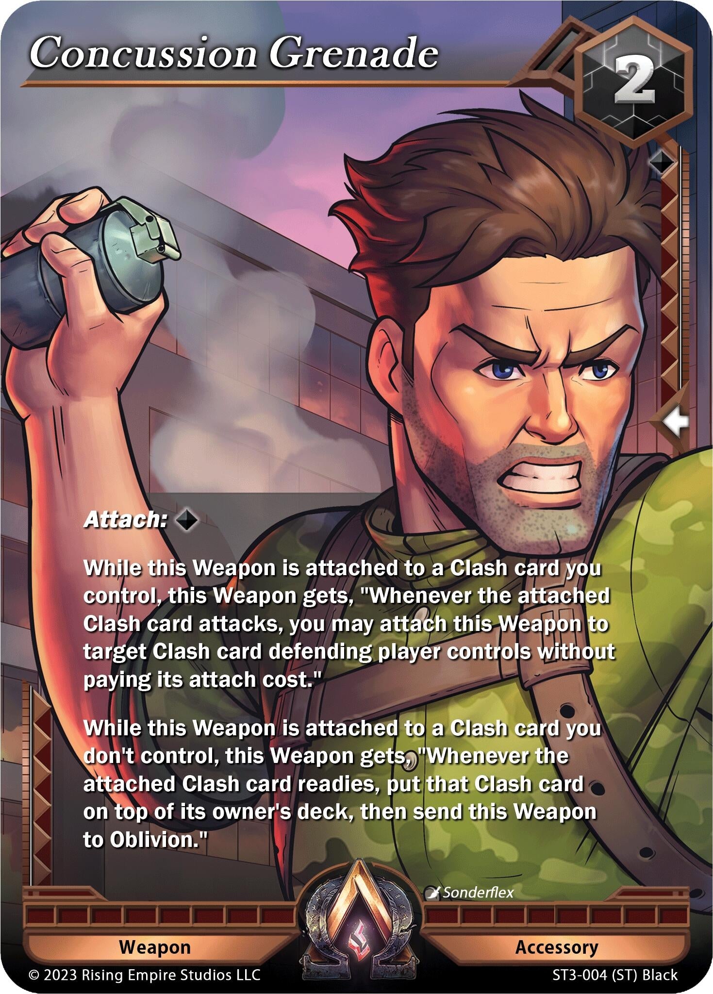 Image for Concussion Grenade (ST3-004) (Unrivaled) - Alpha Clash