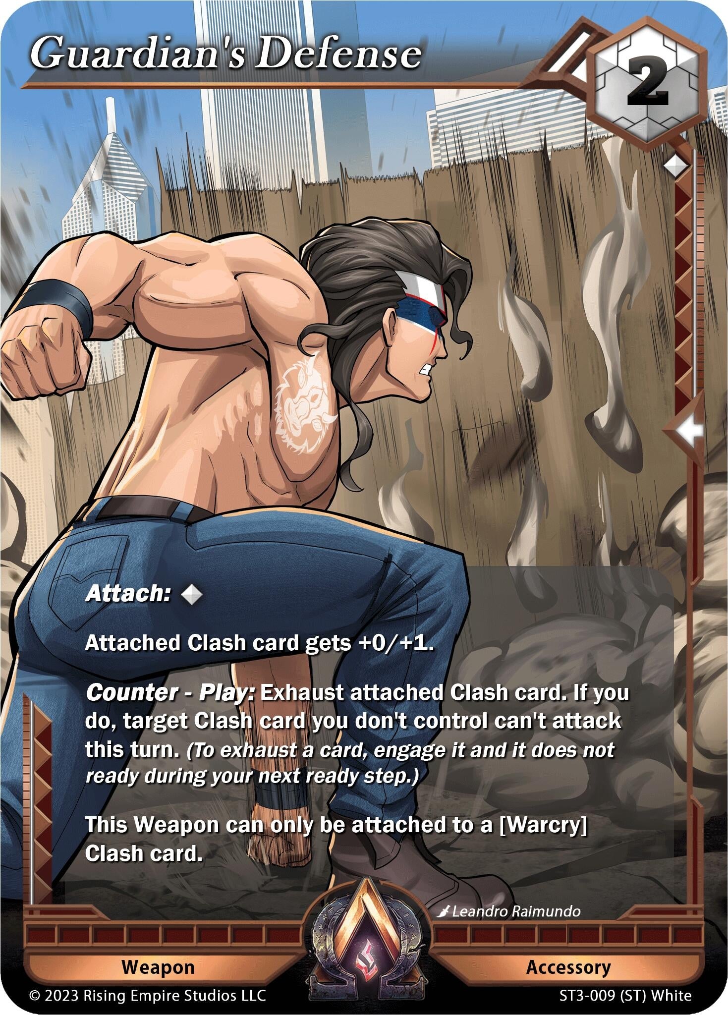 Image for Guardian's Defense (ST3-009) (Unrivaled) - Alpha Clash