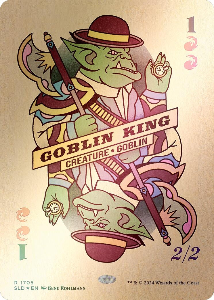 Image for Goblin King (1705) (Rainbow Foil) (1705) (Secret Lair Drop Series) - Magic: The Gathering