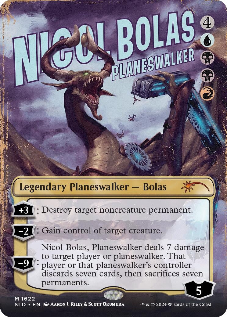 Image for Nicol Bolas, Planeswalker (1622) (Secret Lair Drop Series) - Magic: The Gathering