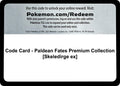 Image for Code Card - Paldean Fates Premium Collection [Skeledirge ex] (PAF) - Pokemon