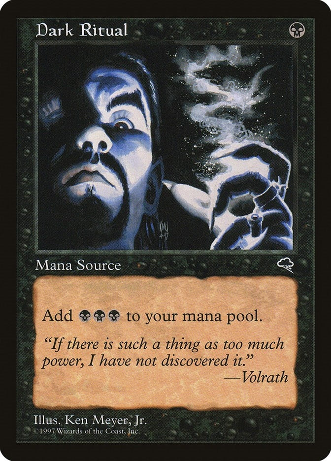 Image for Dark Ritual (118) (Tempest) - Magic: The Gathering