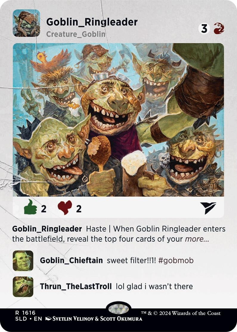 Image for Goblin Ringleader (1616) (Secret Lair Drop Series) - Magic: The Gathering