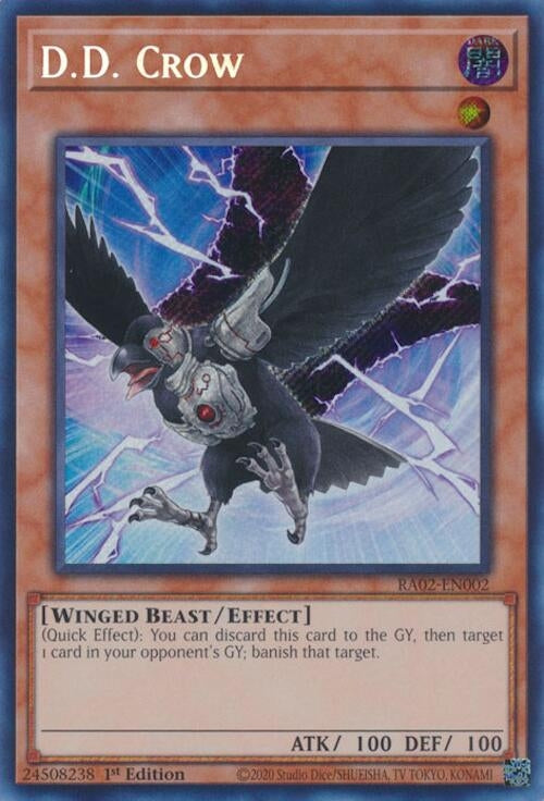 Image for D.D. Crow (Secret Rare) (RA02-EN002) (RA02) - YuGiOh