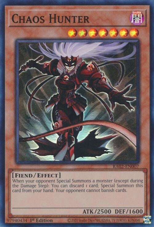 Image for Chaos Hunter (RA02-EN007) (RA02) - YuGiOh