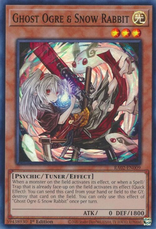 Image for Ghost Ogre & Snow Rabbit (Alternate Art) (RA02-EN009) (RA02) - YuGiOh