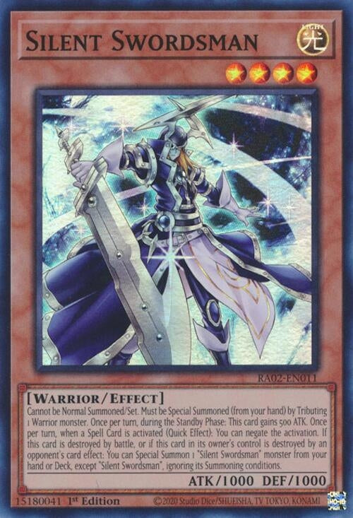 Image for Silent Swordsman (RA02-EN011) (RA02) - YuGiOh
