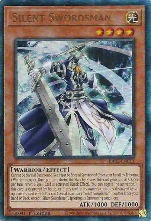Silent Swordsman (PUR) (RA02-EN011) (RA02)