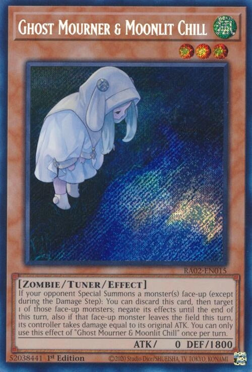 Image for Ghost Mourner & Moonlit Chill (Alternate Art) (Secret Rare) (RA02-EN015) (RA02) - YuGiOh