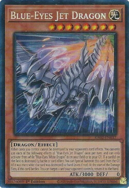 Image for Blue-Eyes Jet Dragon (PCR) (RA02-EN017) (RA02) - YuGiOh