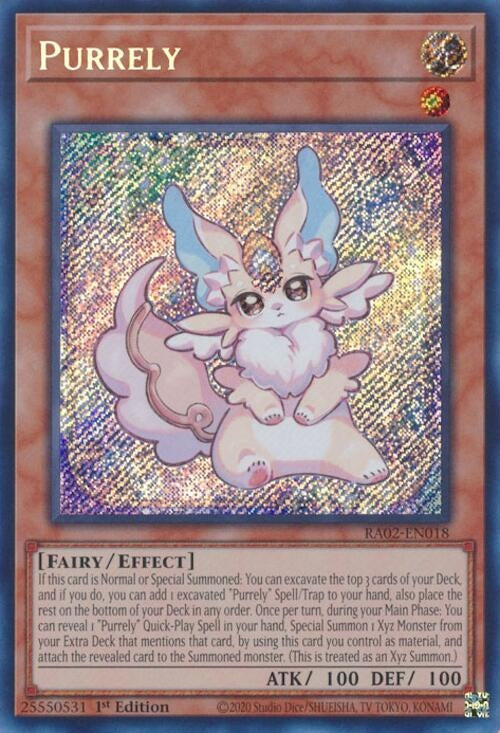 Image for Purrely (Secret Rare) (RA02-EN018) (RA02) - YuGiOh