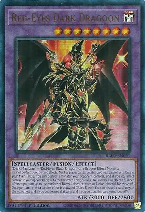 Image for Red-Eyes Dark Dragoon (UR) (RA02-EN021) (RA02) - YuGiOh
