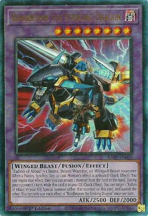 Rindbrumm the Striking Dragon (PUR) (RA02-EN025) (RA02)