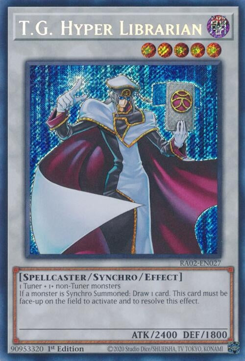 Image for T.G. Hyper Librarian (Secret Rare) (RA02-EN027) (RA02) - YuGiOh