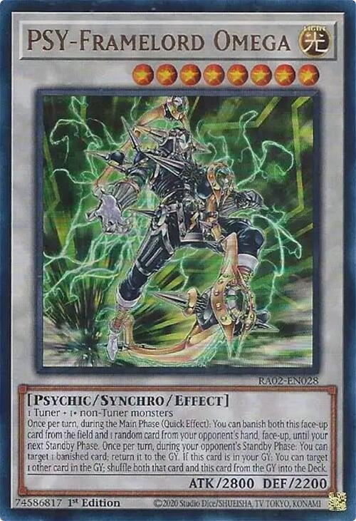 Image for PSY-Framelord Omega (UR) (RA02-EN028) (RA02) - YuGiOh