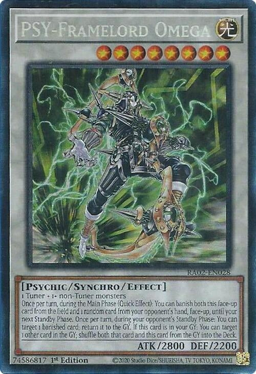 Image for PSY-Framelord Omega (PCR) (RA02-EN028) (RA02) - YuGiOh