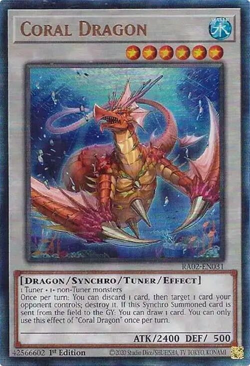 Coral Dragon (PUR) (RA02-EN031) (RA02)
