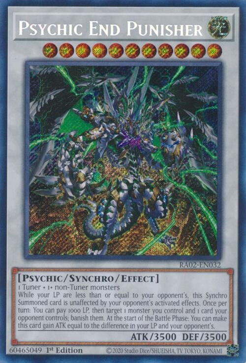 Image for Psychic End Punisher (Secret Rare) (RA02-EN032) (RA02) - YuGiOh