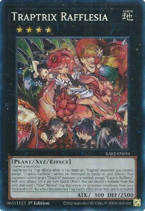 Image for Traptrix Rafflesia (PCR) (RA02-EN034) (RA02) - YuGiOh